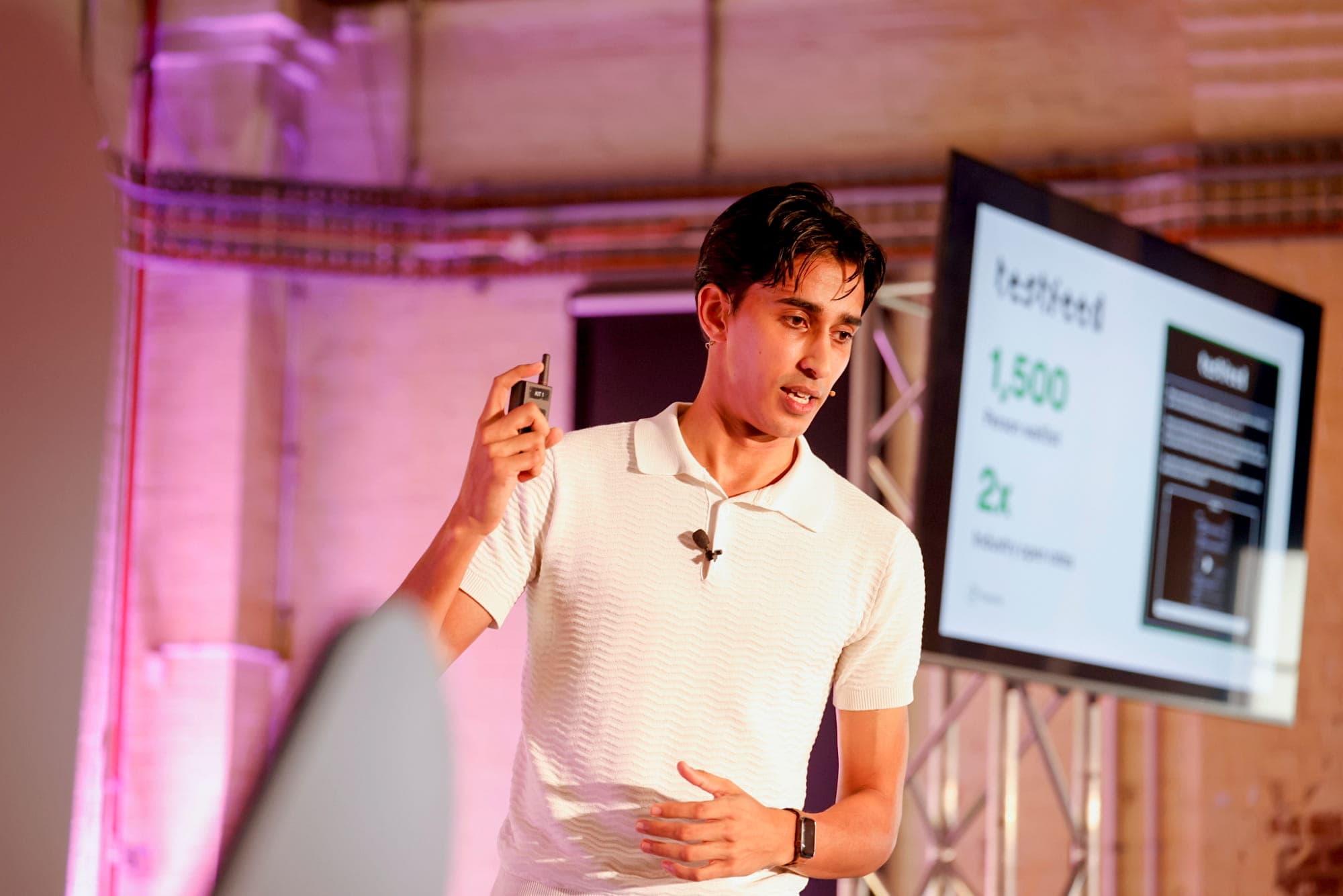 Isaac Peiris speaking